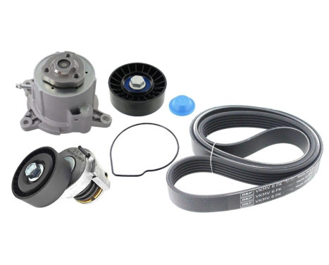 Conjunto bomba de agua + correa multi V