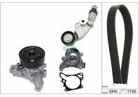 Conjunto bomba de agua + correa multi V
