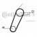 Conjunto de cinturones múltiples 5PK711T1 Contitech, Miniatura 3