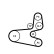 Conjunto de cinturones múltiples 6PK1560K1 Contitech, Miniatura 2