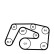 Conjunto de cinturones múltiples 6PK2271K1 Contitech, Miniatura 3