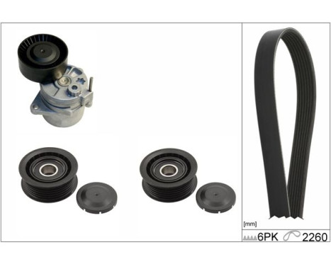 Conjunto de cinturones múltiples