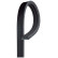 Correa trapezoidal poli V 3PK757SF Gates