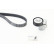 Juego de correas trapezoidales poli V 6PK1130K3 Contitech, Miniatura 2