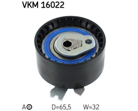 Polea tensora VKM 16022 SKF