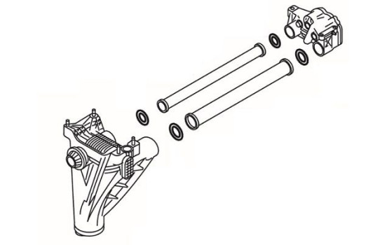 Junta, bomba de aceite 003.040 Elring, Imagen 2