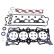 Juego de juntas, culata ADH26268 Blue Print