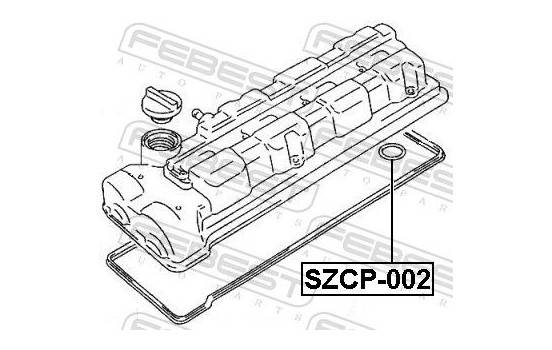 Anillo de sellado, eje de bujía, Imagen 2