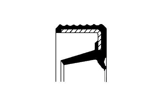 Sello de aceite, transmisión automática, Imagen 4