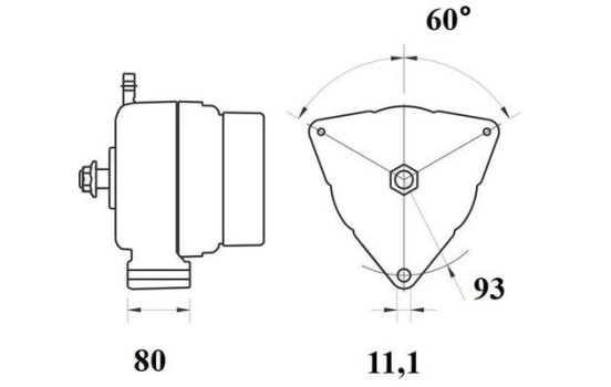 Alternador MAN 110A, Imagen 3