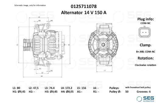 Dinamo Mini 150A, Imagen 6
