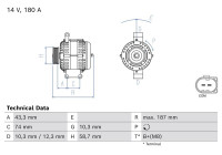 Dinamo 0.986.085.970 Bosch