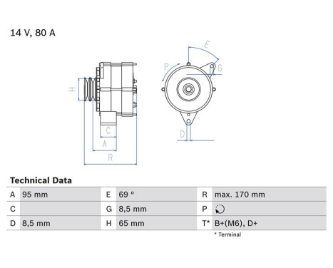 Dinamo 3471 Bosch