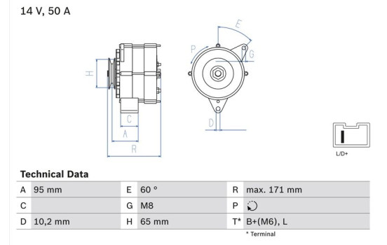 Dinamo 3483 Bosch