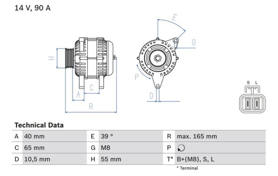 Dinamo 4269 Bosch, Imagen 2