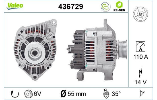 Dinamo 436729 Valeo, Imagen 2