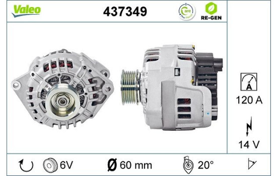 Dinamo 437349 Valeo, Imagen 2