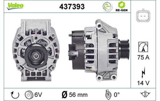 Dinamo 437393 Valeo, Imagen 2
