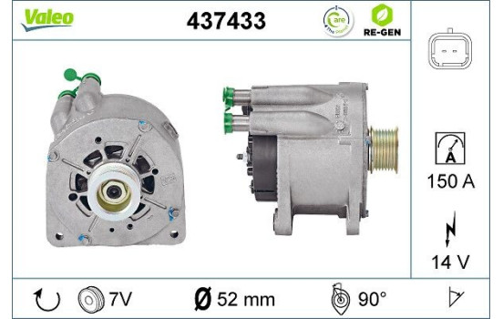 Dinamo 437433 Valeo, Imagen 2