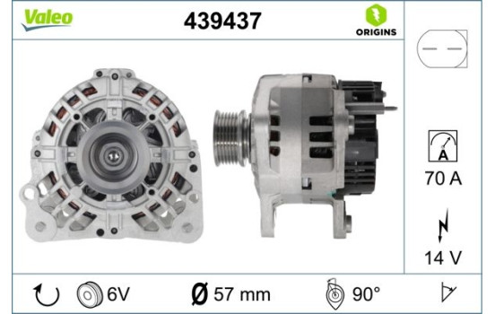 Dinamo 439437 Valeo