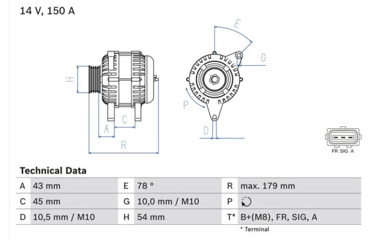 Dinamo 4916 Bosch