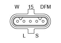 Dinamo ALT28V80A(R) Bosch