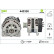 Dinamo / Alternador 443338 Valeo, Miniatura 4