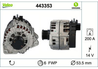 Dinamo / Alternador 443353 Valeo