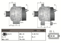 Dinamo / Alternador DAN3027 Denso