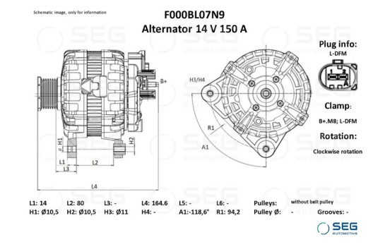 Dinamo Fiat 150A, Imagen 6