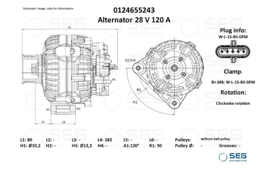Dinamo MAN 120A, Imagen 6