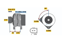 Dinamo NCB2(>)14V90-150A Bosch
