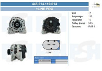Dinamo Skoda 110A 445.514.110.014 PlusLine