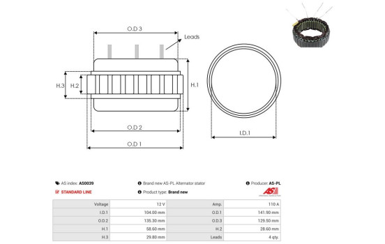 Estator, generador, Imagen 2