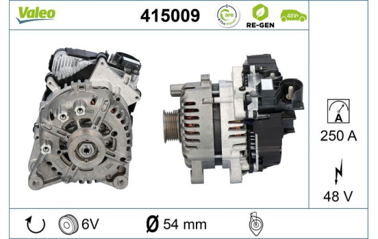 Generador de arranque 415009 Valeo, Imagen 2