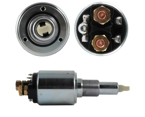 Contactor magnético, motor de arranque +Línea Seleccionada