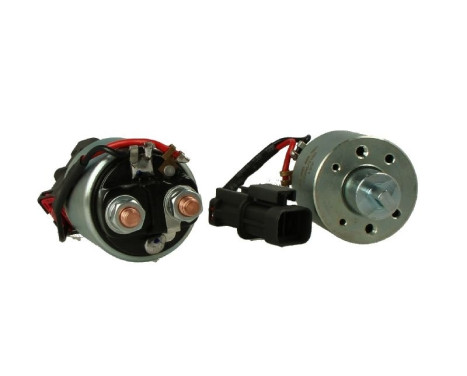 Contactor magnético, motor de arranque +Línea Seleccionada