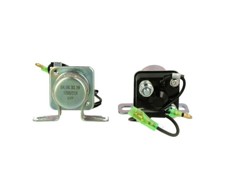 Contactor magnético, motor de arranque +Línea Seleccionada