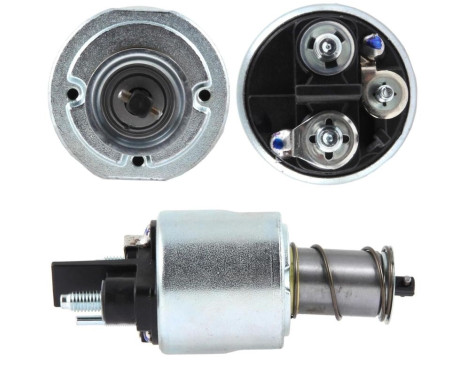Contactor magnético, motor de arranque +Línea Seleccionada
