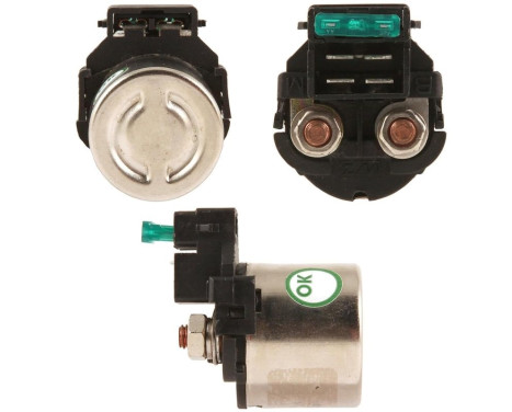 Contactor magnético, motor de arranque +Línea Seleccionada