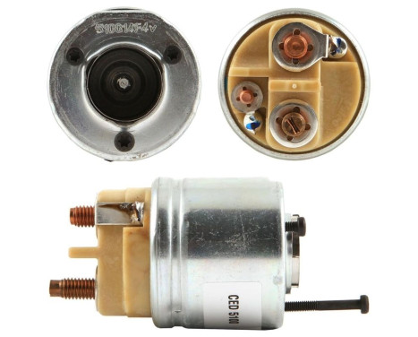 Contactor magnético, motor de arranque +Línea Seleccionada