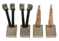 Escobilla de carbón, motor de arranque