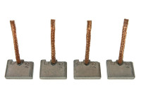 Escobilla de carbón, motor de arranque