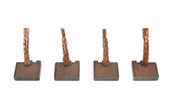 Escobilla de carbón, motor de arranque