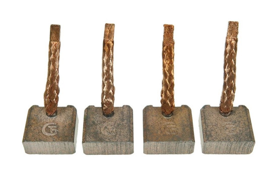Escobilla de carbón, motor de arranque