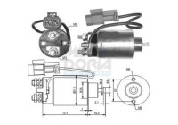 Interruptor de solenoide, motor de arranque