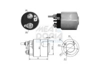 Interruptor de solenoide, motor de arranque
