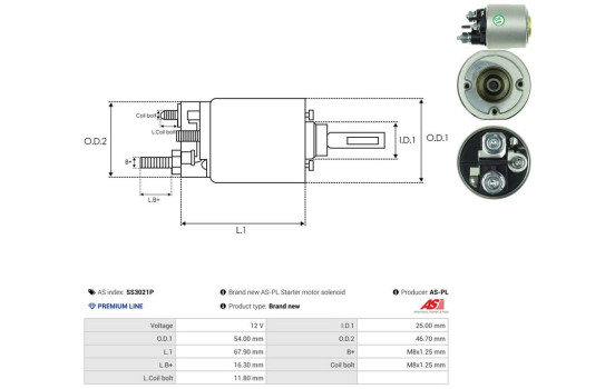 Interruptor de solenoide, motor de arranque, Imagen 4
