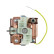 Interruptor de solenoide, motor de arranque, Miniatura 2