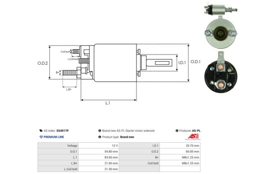 Interruptor de solenoide, motor de arranque, Imagen 4